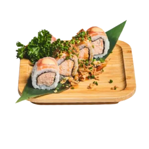 Uramaki Salmão Grelhado - Wagasa Sushi Bar