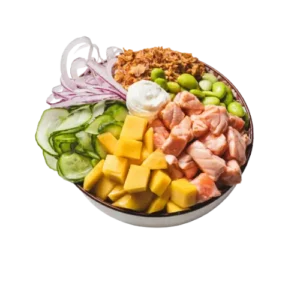 Poke Salmão Braseado - Wagasa Sushi Bar