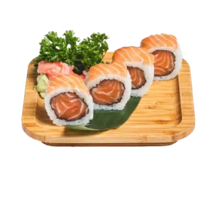 Uramaki Salmão - Wagasa Sushi Bar