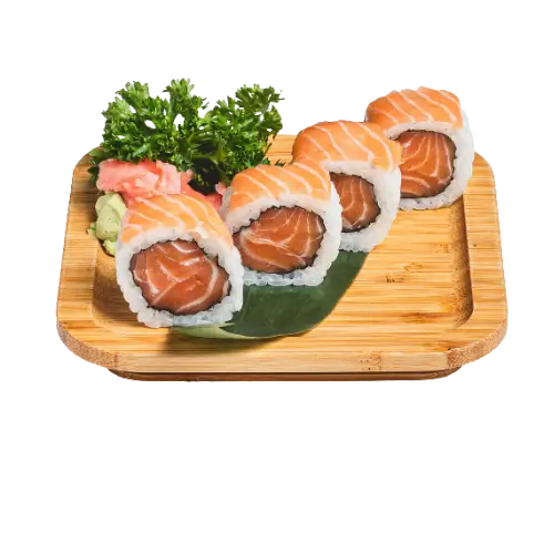 Uramaki Salmão - Wagasa Sushi Bar