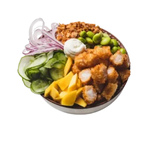 Poke Tempura de Camarão - Wagasa Sushi Bar