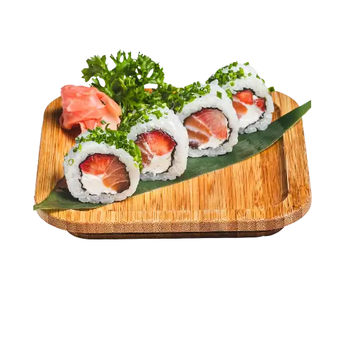 Uramaki Philadelphia Morango - Wagasa Sushi Bar