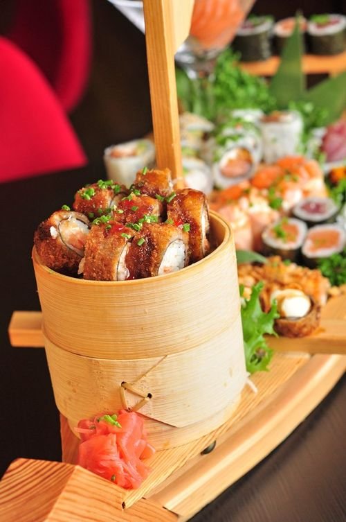 Barca Especial do Chef, seleção de sushi variada do rodízio Wagasa