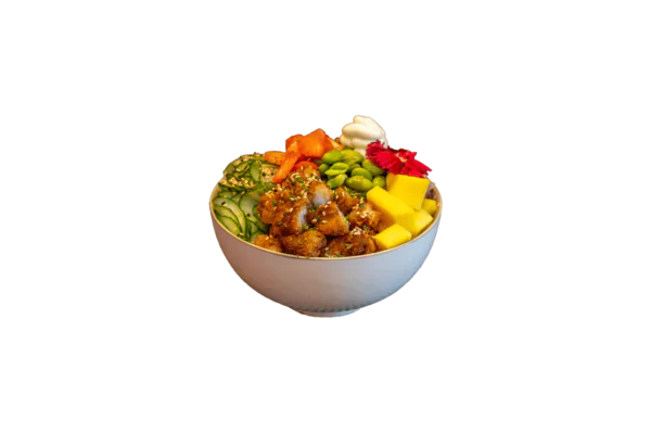 Poke Tempura de Camarão